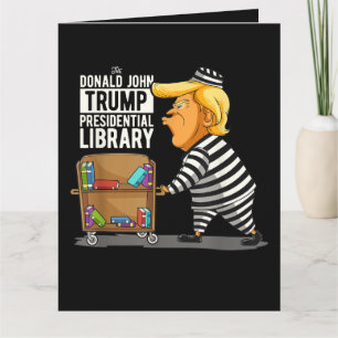 Tarjeta Biblioteca Presidencial Trump Prisión