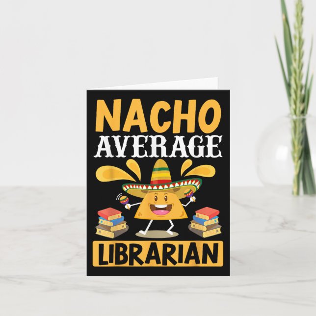 Tarjeta Biblioteca promedio de Cinco De Mayo Nacho en Méxi (Anverso)