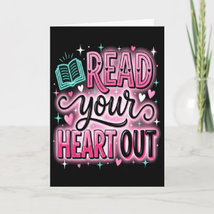 Tarjeta Bibliotecario Lee Tu Corazón Maestro San Valentín