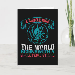 Tarjeta Bicicleta - Amante de la bicicleta
