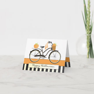 Tarjeta Bicicleta Calabaza