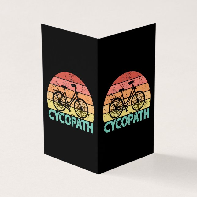 Tarjeta Bicicleta Ciccopath divertida (Exterior)