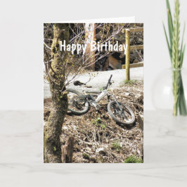 TARJETA BICICLETA DE MONTAÑA