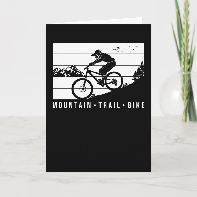 Tarjeta Bicicleta de montaña (Anverso)