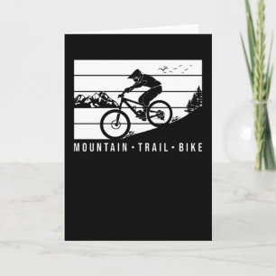 Tarjeta Bicicleta de montaña