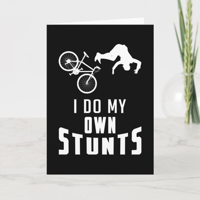 Tarjeta Bicicleta de montaña Bicicleta MTB Regalo de desce (Anverso)