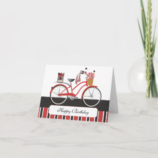 Tarjeta Bicicleta Ladybug