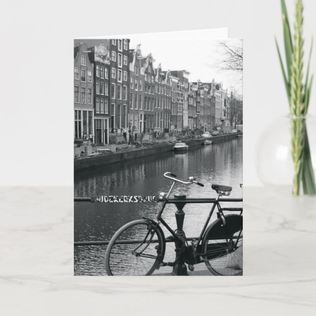 Tarjeta Bicicleta por el canal (Anverso)