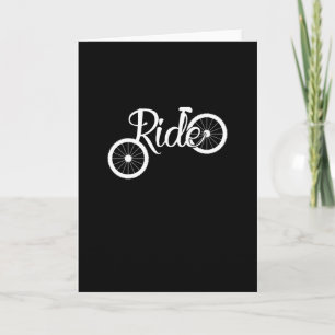 Tarjeta Bicicleta Shirt Gift Idea Ride MTB Regalo para Pap