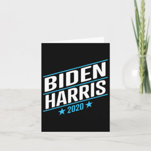 Tarjeta Biden 2020 Y Kamala Harris En El One Ticket 2