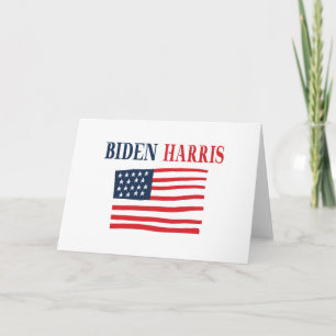 Tarjeta Biden Harris 2020
