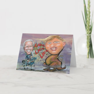 Tarjeta Biden Trump