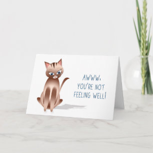 Tarjeta BIEN - Gato gatito -