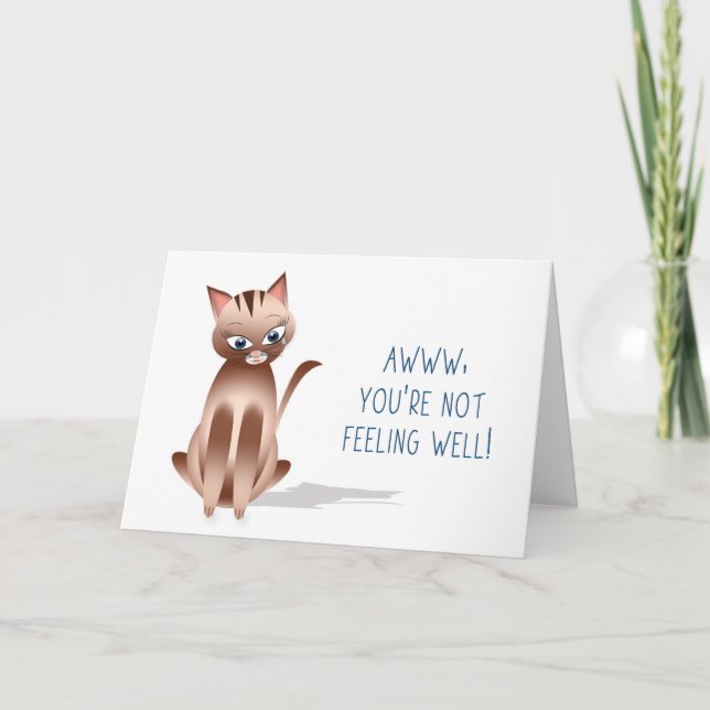 Tarjeta BIEN - Gato gatito - (Anverso)