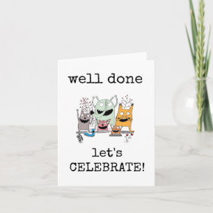 Tarjeta Bien Hecho, Felicitaciones, Celebración, Gracioso