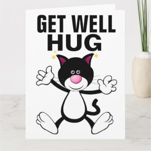 TARJETA BIEN KITTY CAT HUG GREETING CARDS