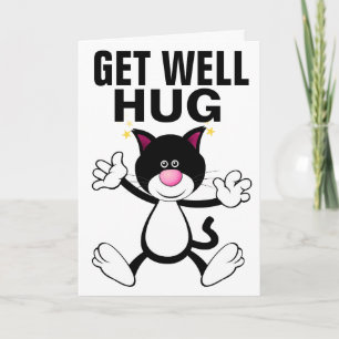 TARJETA BIEN KITTY CAT HUG GREETING CARDS