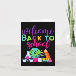 Tarjeta Bienvenida Byck A La Escuela
