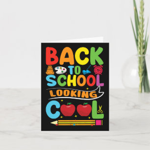 Tarjeta Bienvenida Byck A La Escuela De Primer Día De Maes
