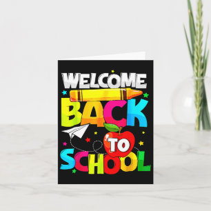 Tarjeta Bienvenida Byck Al Profesor Amo Ki Estudiante Dive