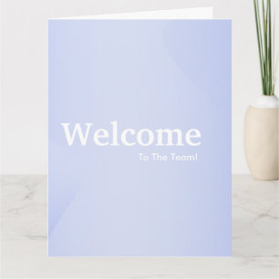 Tarjeta Bienvenida Nuevo Empleado