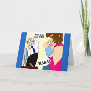 Tarjeta Bienvenida Personalizado al humor de los compañero