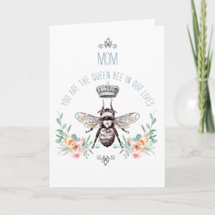 Tarjeta Bienvenida Reina del Día de la Madre