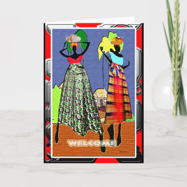 Tarjeta bienvenido (Anverso)