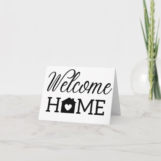 Tarjeta ¡Bienvenido a casa! Inmobiliaria | Estructura (Anverso)