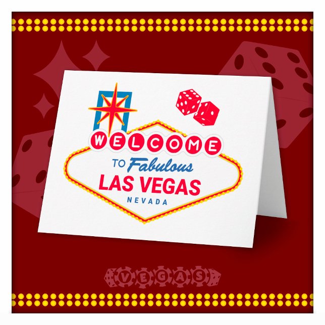 Tarjeta Bienvenido a Fabuloso Viaje a Las Vegas Señal de L (Subido por el creador)