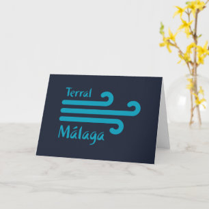 Tarjeta Bienvenido a Málaga 4: Terral