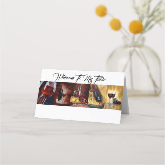 Tarjeta - Bienvenido a mi hogar