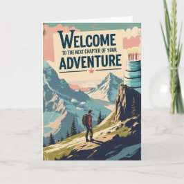 Tarjeta Bienvenido al siguiente capítulo - Tema de aventur