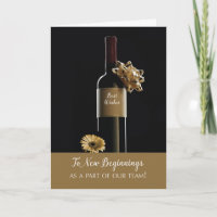Bienvenidos a bordo con el equipo Wine Bottle