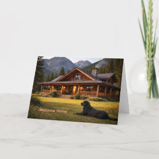 Tarjeta Bienvenidos a Casa Nueva Casa