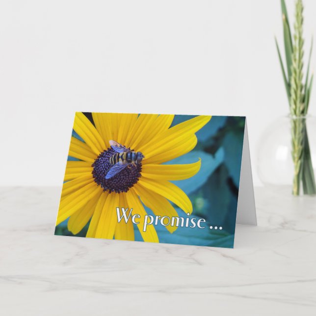 Tarjeta Bienvenidos a clientes nuevos en Flor (Anverso)