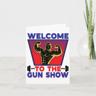 Tarjeta Bienvenidos A Gun Show Fitness Y Bodybuilding