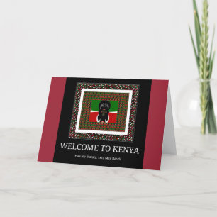 Tarjeta Bienvenidos a la Kenia mágica: Hakuna Matata