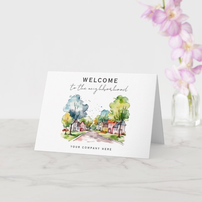 Tarjeta Bienvenidos a la Realidad del Barrio (Orquídea)