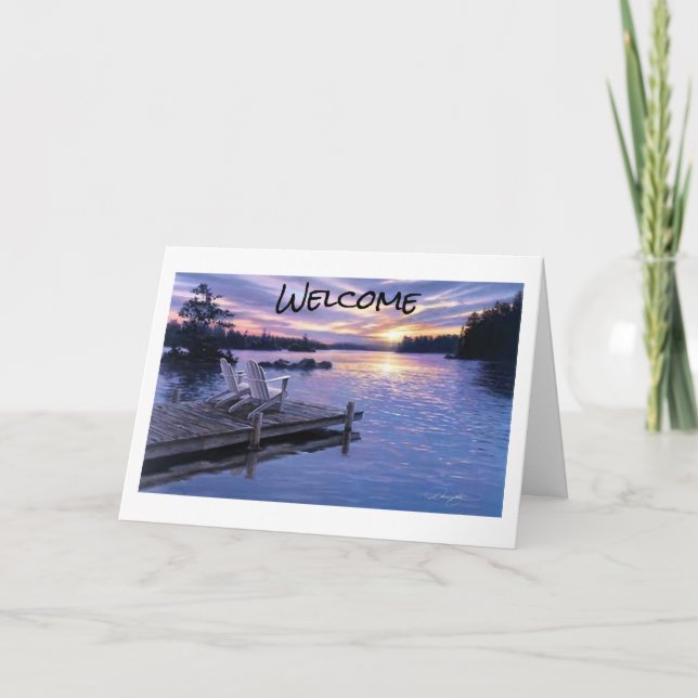 TARJETA ***BIENVENIDOS AL BARRIO*** (Anverso)