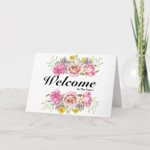 Tarjeta Bienvenidos Al Equipo