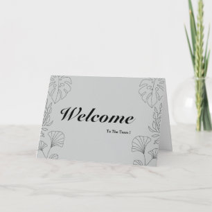 Tarjeta Bienvenidos Al Equipo