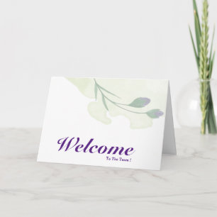 Tarjeta Bienvenidos Al Equipo