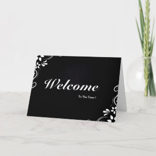 Tarjeta Bienvenidos Al Equipo