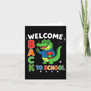 Tarjeta Bienvenidos De Nuevo A La Apreciación De Los Maest