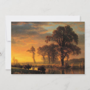 Tarjeta Bierstadt - Kansas Occidental,