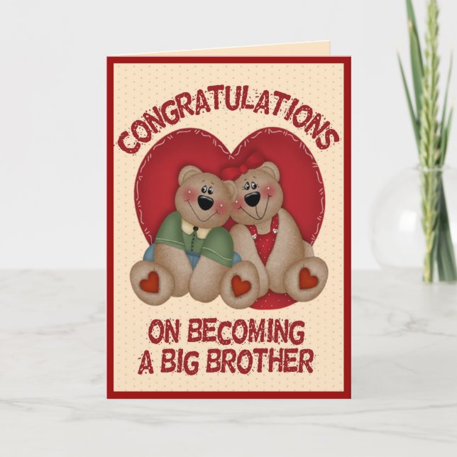 Tarjeta Big Bear Brother (Anverso)