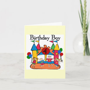 Tarjeta Big Bons Boy 4 camisetas y regalos de cumpleaños