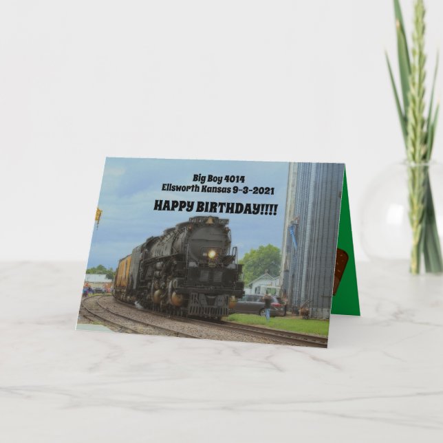 Tarjeta Big Boy 4014 (Anverso)