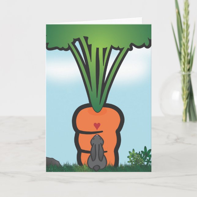 Tarjeta Big Bunneh Carrot (Anverso)